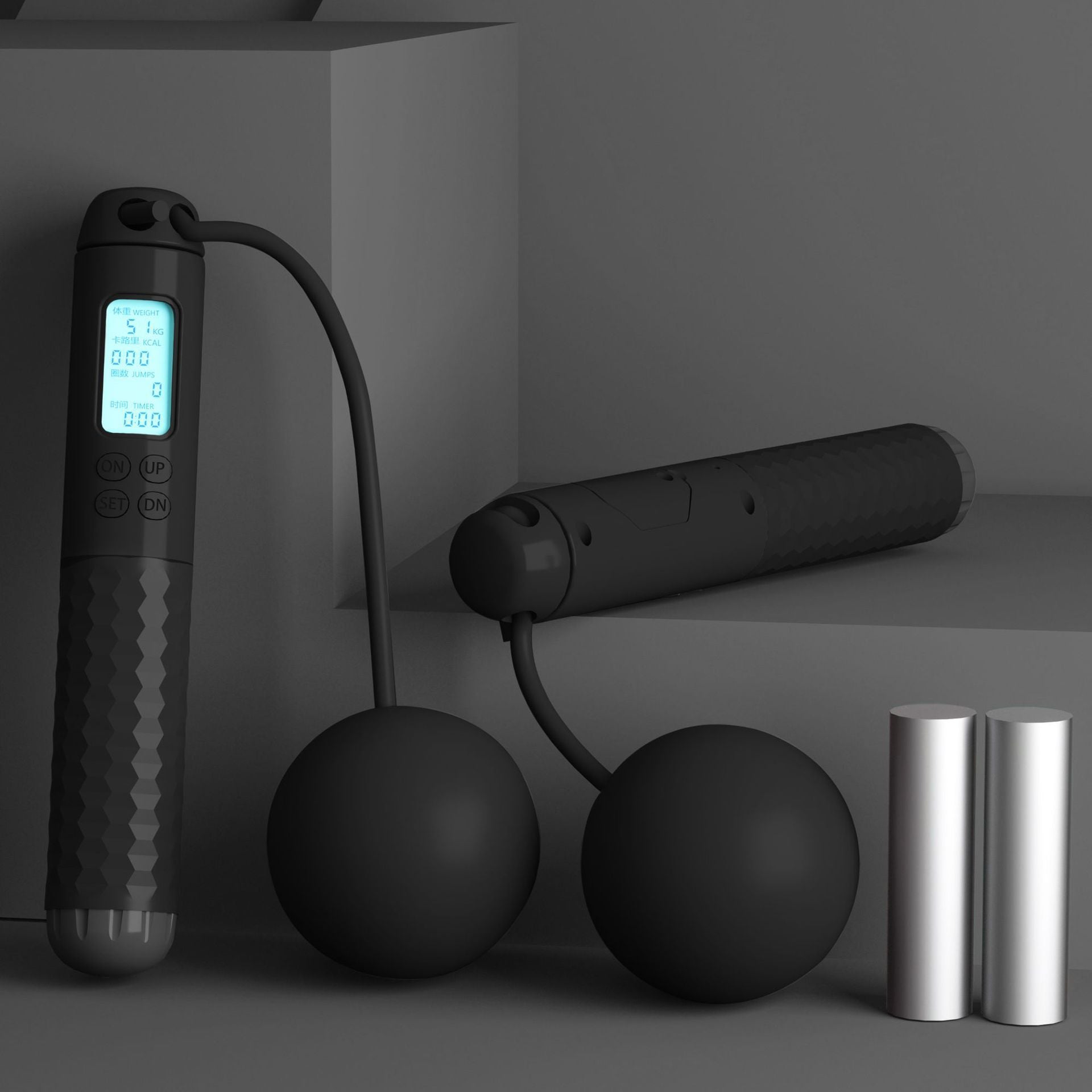 Carrying Cordless Counting Jumping Rope