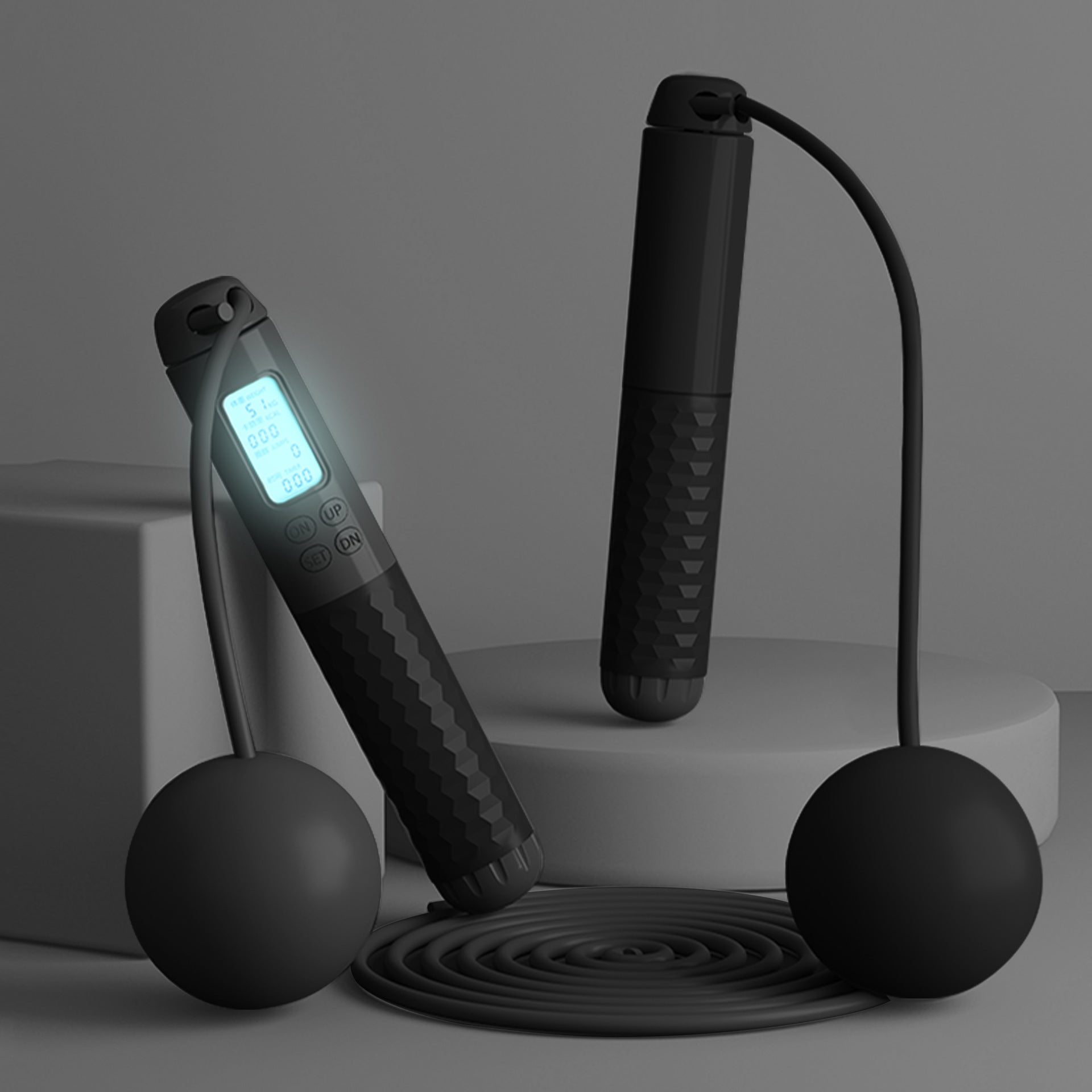 Carrying Cordless Counting Jumping Rope