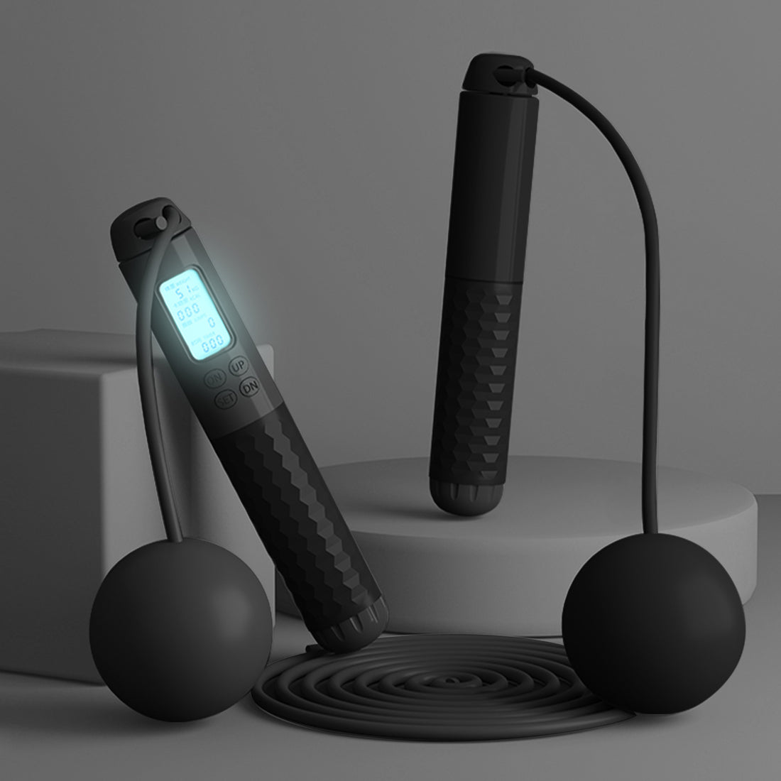 Carrying Cordless Counting Jumping Rope